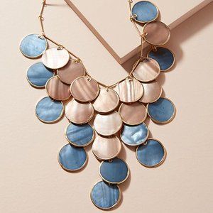 Tiered Seashell Necklace, Anthropologie
